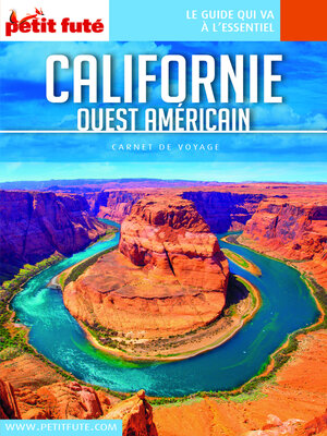 cover image of CALIFORNIE OUEST AMÉRICAIN 2018 Carnet Petit Futé